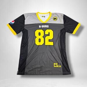 Buffalo Wild Wings UNISEX Football Jersey #82 Shirt Size XL